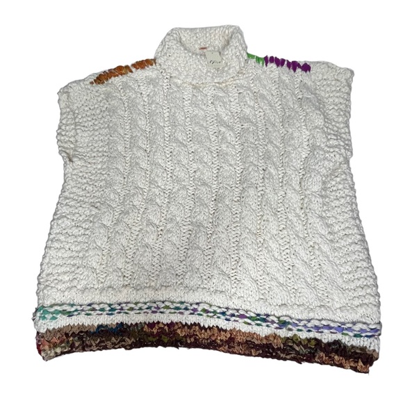 FINAL PRICE RARE FP x WeTheFree Care Sari Not Sari Organic Knit Sweater xs/s - Picture 8 of 16